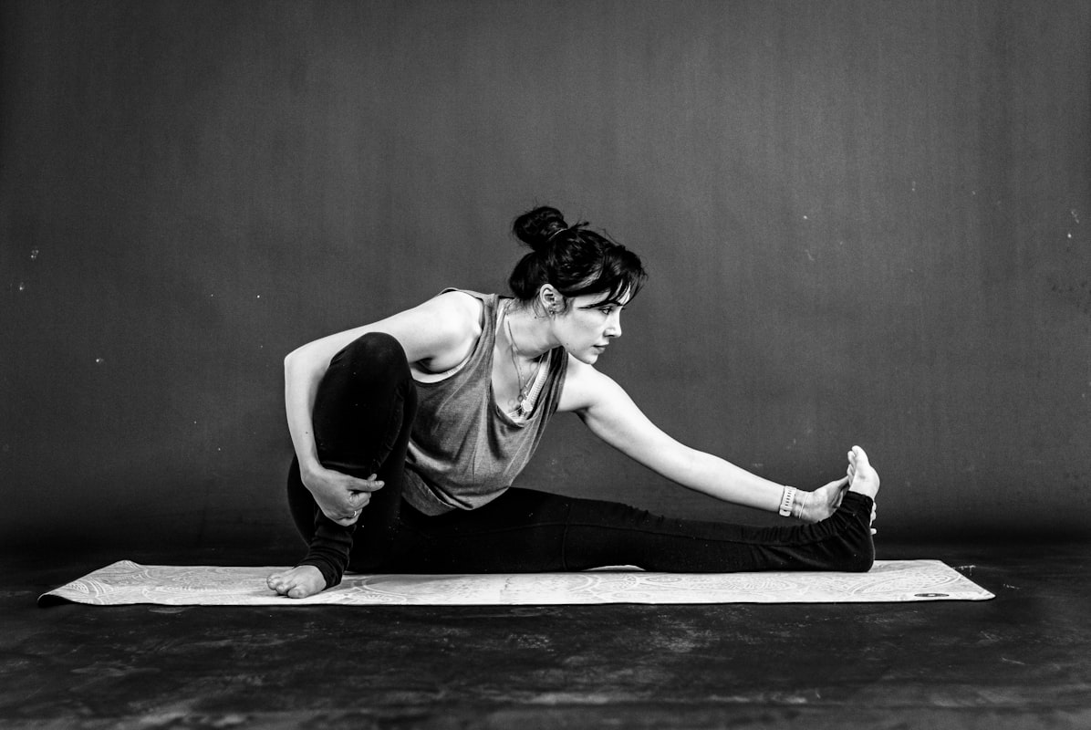 Upper body stretching routine
